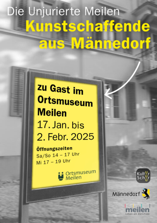 Unjurierte Ausstellung Kulturschüür 2025 in Meilen Thomas Pfister  Unjurierte Ausstellung Kulturschüür 2025 in Meilen Thomas Pfister