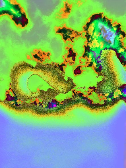 copyright thomas pfister savoir-voir.com hidden colours of things / snow on the glass roof V