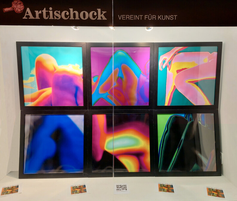 savoir-voir.com thomas pfister Vitrine Küsnacht Bahnhof Artischock Februar 2023 avoir-voir.com thomas pfister Vitrine Küsnacht Bahnhof Artischock Februar 2023